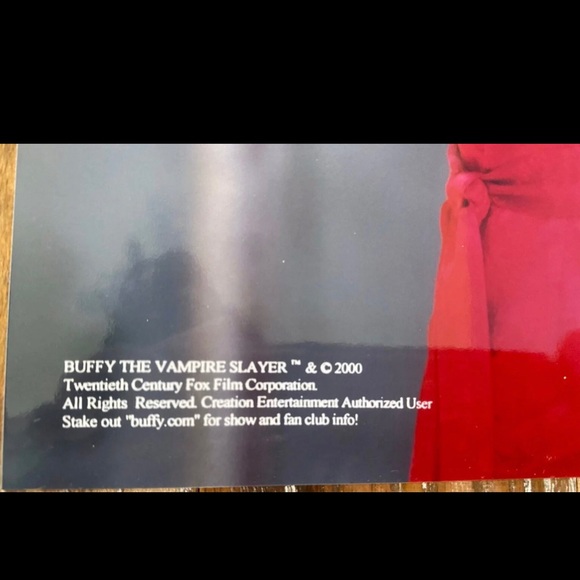 BOGO Buffy the Vampire Slayer official photos 2000 mint - Picture 7 of 7